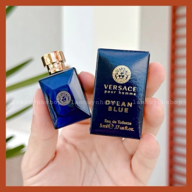 Nước hoa mini Versace Dylan Blue Pour Homme 5ml chính hãng, hương nam tính, giá ưu đãi 220k