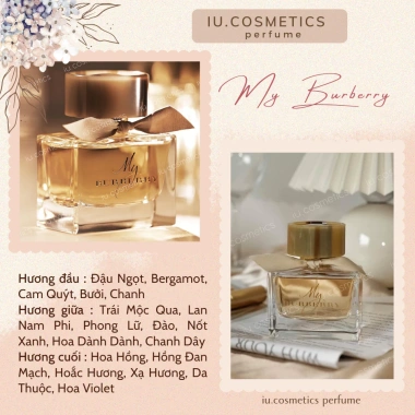Nước hoa My Burberry nữ 90ml - Dầu thơm quyến rũ, hương tinh tế sang trọng, giá chỉ 830.000₫