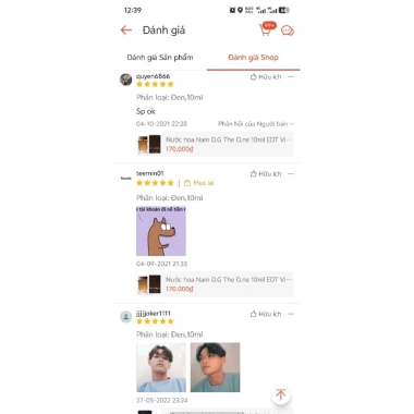 Nước hoa nam 21.2 10ml EDT ViTranperfume - Giá ưu đãi 210.000 VND 4