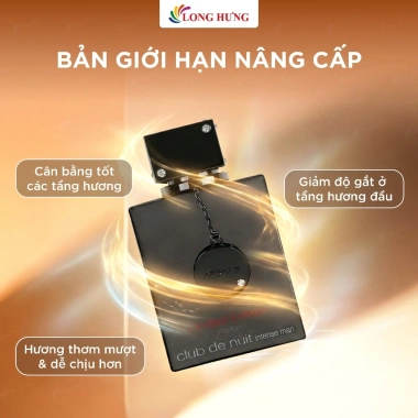 Nước hoa nam Armaf Club de Nuit Intense Man Limited Edition 105ml - Giảm giá 18% chỉ 2.199.000 VND 6 Nước hoa nam Armaf Club de Nuit Intense Man Limited Edition 105ml - Giảm giá 18% chỉ 2.199.000 VND 6