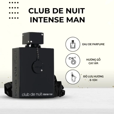 Nước Hoa Nam Armaf Club De Nuit Intense Man Mini 10ml - Nam tính, Cuốn hút, Giá 179.000₫ 5 Nước Hoa Nam Armaf Club De Nuit Intense Man Mini 10ml - Nam tính, Cuốn hút, Giá 179.000₫ 5