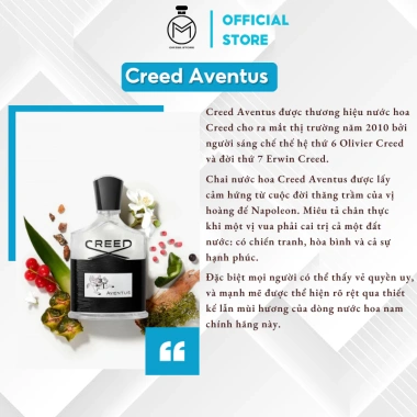 Nước hoa nam Creed Aventus 10ml - Hương thơm cao cấp, giá ưu đãi 126.000₫ 8