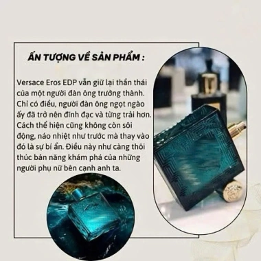 Nước hoa nam E/R.O.S.S HOT 100ml - Dầu thơm cao cấp, thiết kế sang trọng, lưu hương tốt, lịch lãm hiện đại, vip - 185.000 VND