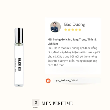 Nước hoa nam N.EMBYVN Bleu De EDP - Lịch Lãm, Sang Trọng, Giá chỉ 100.000đ 4