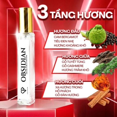 Nước Hoa nam SHIMANTO Veyron Obsidian 10ml - Hương nam tính, Vương giả, 95.400 VND 3
