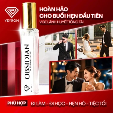 Nước Hoa nam SHIMANTO Veyron Obsidian 10ml - Hương nam tính, Vương giả, 95.400 VND 5