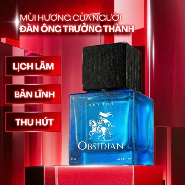 Nước Hoa Nam SHIMANTO Veyron Obsidian 50ml - Mua 1 Tặng 1 Chiết 10ml Giá 390k 2