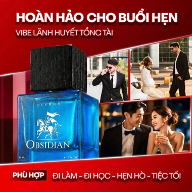 Nước Hoa Nam SHIMANTO Veyron Obsidian 50ml - Mua 1 Tặng 1 Chiết 10ml Giá 390k 5