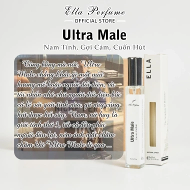 Nước hoa nam Ultra Male Le Male Elixir 10-30ml - Nam tính, gợi cảm, chỉ 135k