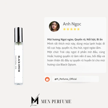 Nước hoa nữ Black Opium 10ml - Hương Ngọt ngào, Quyến rũ, Nổi bật, Giá 224.700 VND 4