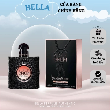 Nước Hoa Nữ Black Opium 90ml Chính Hãng Full Box Saphora Giá ưu đãi 1.85tr hương bí ẩn lôi cuốn