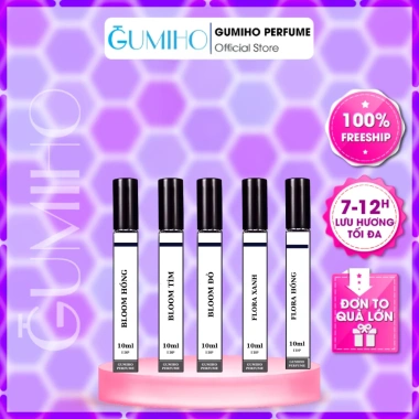Nước Hoa Nữ Bloom Hồng Đỏ Tím - Hương Jasmine Flora 2.012, Vườn Hoa Thơm Ngát, Giá 65.000đ