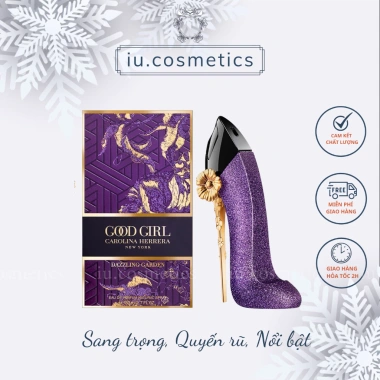 Nước Hoa Nữ Carolina Herrera Good Girl Dazzling Garden Guốc Tím 90ml EDP - Ngọt Ngào Sexy, Giá 850k