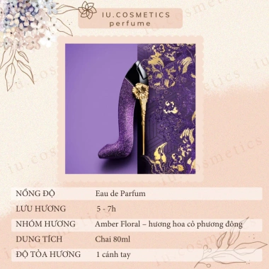 Nước Hoa Nữ Carolina Herrera Good Girl Dazzling Garden Guốc Tím 90ml EDP - Ngọt Ngào Sexy, Giá 850k