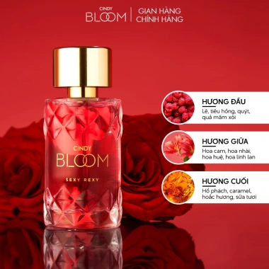 Nước hoa nữ CINDY BLOOM Sexy Rexy 50ml Hương gợi cảm nóng bỏng giảm giá 266k 3