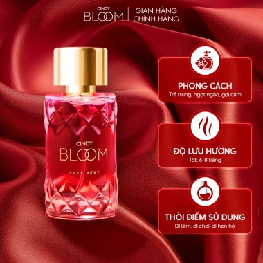 Nước hoa nữ CINDY BLOOM Sexy Rexy 50ml Hương gợi cảm nóng bỏng giảm giá 266k 5