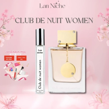 Nước Hoa Nữ Club De Nuit Women 10ml Xịt - Hương Lan Niche Thơm Lâu, Giá 150.000₫