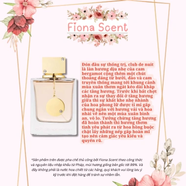 Nước Hoa Nữ Club De Nuit Women 10ml Xịt - Hương Lan Niche Thơm Lâu, Giá 150.000₫