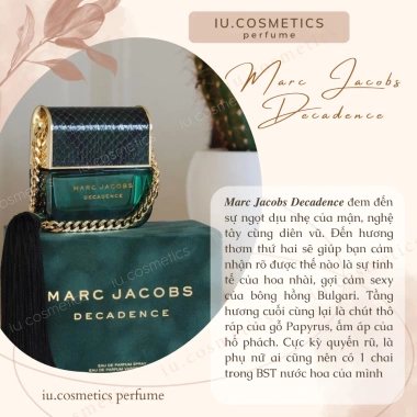 Nước hoa nữ Decadence Marc Jacobs sang trọng, quyến rũ - 812.500đ | iu.cosmetics 2