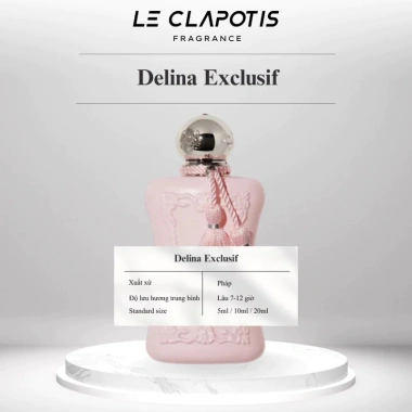 Nước hoa nữ Delina Exclusif chính hãng 10ml - Kiêu kỳ tiểu thư, giá 35.700đ