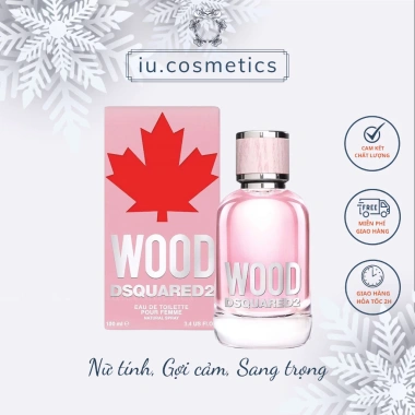 Nước hoa nữ DSQUARED2 Wood Pour Femme 100ml EDT/EDP - Nồng nàn, quý phái - Giá chỉ 908.500₫ tại iu.cosmetics
