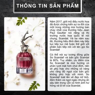 Nước hoa nữ Je.an Paul Gaultier Scandal 10ml-20ml chính hãng - Giá 420.000 VND 4