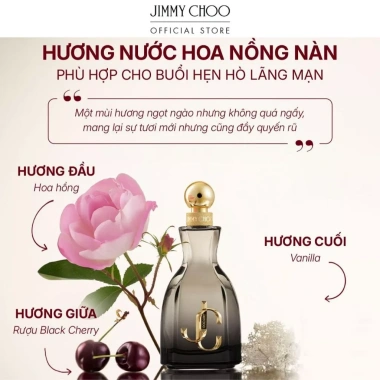 Nước hoa nữ Jimmy Choo I Want Choo Forever EDP 40ml – Hương quyến rũ, chỉ 1,650,000₫ 2