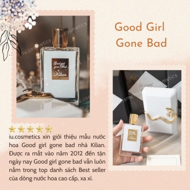 Nước hoa nữ Kilian Good Girl Gone Bad 50ml - Hương sang trọng, giảm giá 1,220,000₫