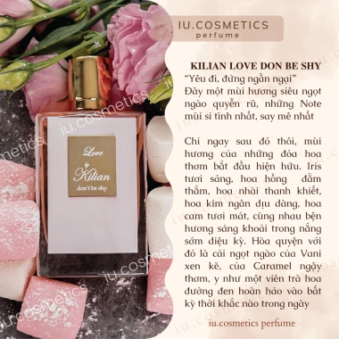 Nước hoa nữ Kilian Love Don Be Shy 50ml - Hương ngọt ngào, sang trọng, giảm 22% - 807.500đ
