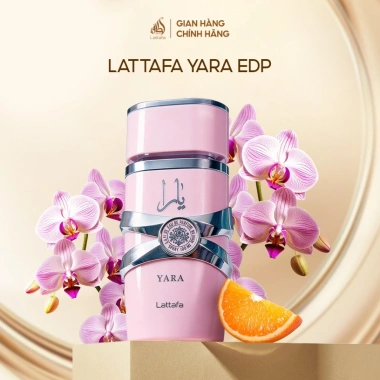 Nước hoa nữ Lattafa Yara EDP 100ml - Hương ngọt ngào, lãng mạn, lưu hương lâu, giá giảm 1.026.000₫
