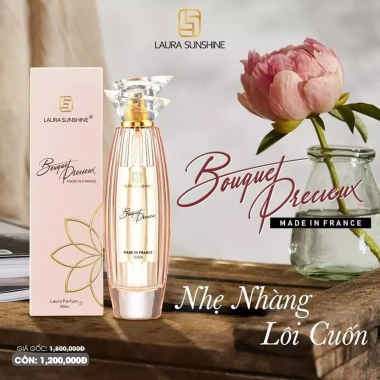 Nước hoa nữ Laura Sunshine Bouquet Precieux 100ml - Giá ưu đãi 1.2 triệu 3