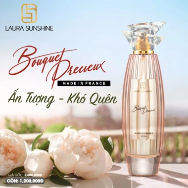 Nước hoa nữ Laura Sunshine Bouquet Precieux 100ml - Giá ưu đãi 1.2 triệu 5
