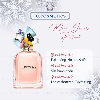 Nước Hoa Nữ Marc Jacobs Perfect 100ml EDP - Hương hoa cỏ nữ tính, gợi cảm, lưu hương lâu- Giá 1.012.500₫ - iu.cosmetics 8