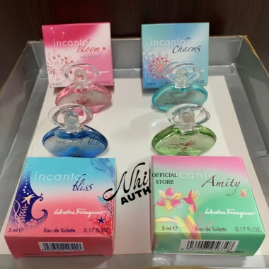Nước Hoa Nữ Mini Salvatore Ferragamo Incanto Amity 5ml Chính Hãng - 150.000đ 5 Nước Hoa Nữ Mini Salvatore Ferragamo Incanto Amity 5ml Chính Hãng - 150.000đ 5