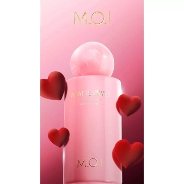 Nước hoa nữ M.O.I What Is Love EDP 50ml phiên bản giới hạn - Giá 899k, Tặng quà