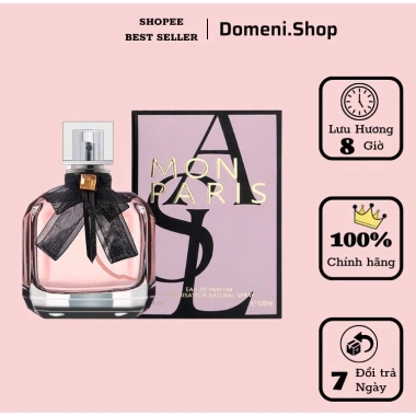 Nước Hoa Nữ Mon Paris 100ml Mùi Ngọt Sang Trọng, Lưu Hương 12h, Giá 145k