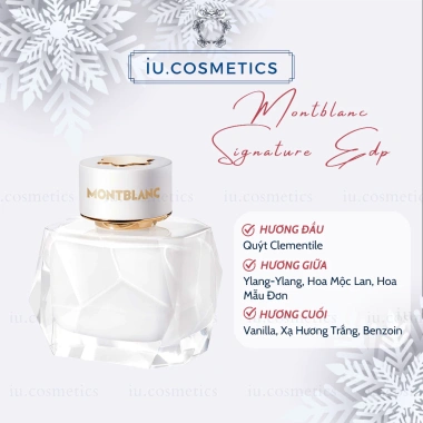 Nước hoa nữ Mont Blanc Signature EDP 90ml - Hương nhẹ nhàng, quyến rũ - 850.000 VND
