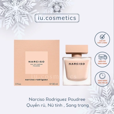 Nước hoa nữ Narciso Hồng Lùn EDP 90ml - Dầu thơm xạ hương quyến rũ, giảm 8% 800k