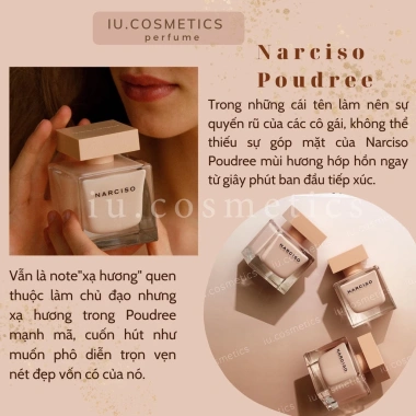 Nước hoa nữ Narciso Hồng Lùn EDP 90ml - Dầu thơm xạ hương quyến rũ, giảm 8% 800k 4