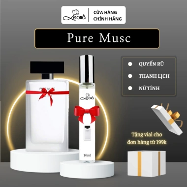 Nước Hoa Nữ Narciso Pure Musc Leona Nar Trắng 10-30ml - Thanh Lịch, Nữ Tính, Giá 259k