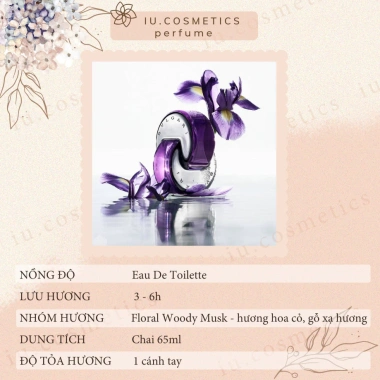 Nước Hoa Nữ Omnia Amethyste 65ml EDT - Hương Hoa Cỏ Quyến Rũ - Giá 779.220₫ 4
