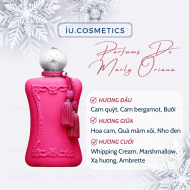 Nước hoa nữ Parfums - Giá ưu đãi 868.000đ, nhiều phiên bản đa dạng | iu cosmetics