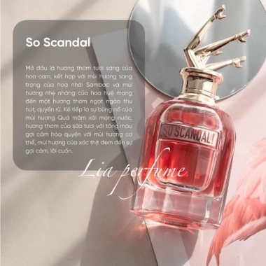 Nước hoa nữ Scandal Jean Paul Gaultier 80ml – Chân dài sexy, giá 850.500₫ Lia Perfume