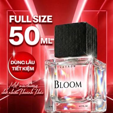 Nước hoa nữ SHIMANTO Veyron Bloom 50ml chính hãng mua 1 tặng 1 chiết 10ml, quà tặng