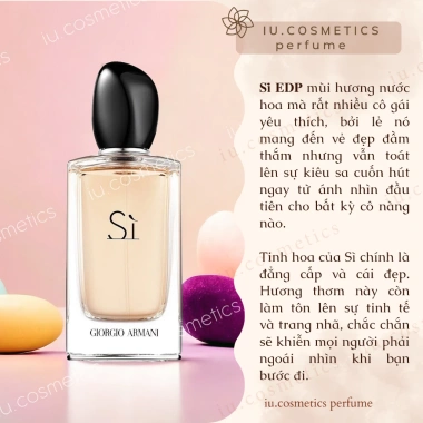Nước hoa nữ Sì Vàng Đỏ 100ml - Hương quyến rũ đẳng cấp, giá ưu đãi 755k