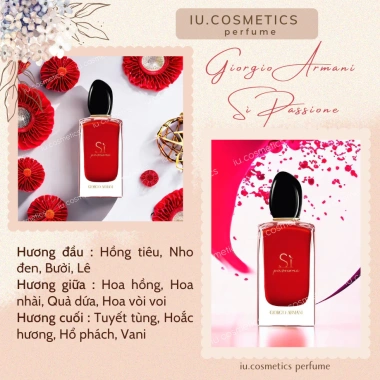 Nước hoa nữ Sì Vàng Đỏ 100ml - Hương quyến rũ đẳng cấp, giá ưu đãi 755k