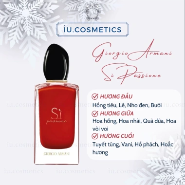 Nước hoa nữ Sì Vàng Đỏ 100ml - Hương quyến rũ đẳng cấp, giá ưu đãi 755k