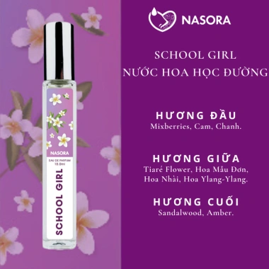 Nước hoa nữ xịt 10ml BY NASORA - Hương quyến rũ, gợi cảm, ngọt ngào, cá tính, nguyên liệu Pháp - Giá chỉ 35.000₫ 5