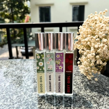 Nước hoa nữ xịt 10ml BY NASORA - Hương quyến rũ, gợi cảm, ngọt ngào, cá tính, nguyên liệu Pháp - Giá chỉ 35.000₫ 6