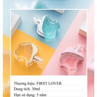 Nước hoa nữ xịt toàn thân 30ml hương táo ngọt ngào dịu nhẹ giữ mùi lâu giá ưu đãi 49.500đ 7